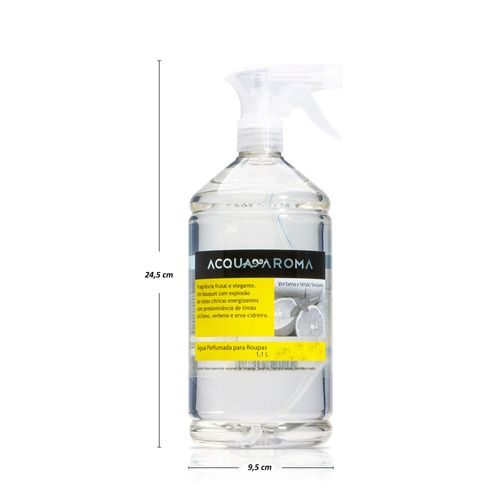 Água Perfumada para Roupas Dia a Dia 1,1L Verbena e Limão Siciliano