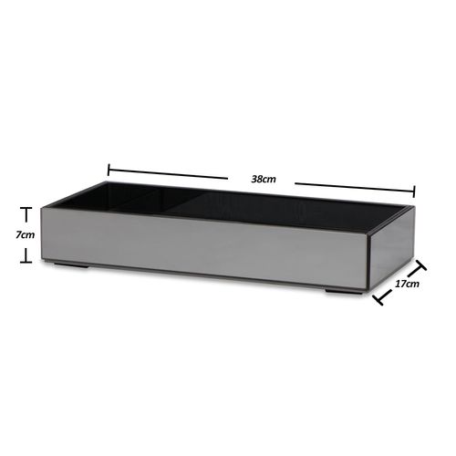 Bandeja Noir Noir 38X17X6,5cm Preto