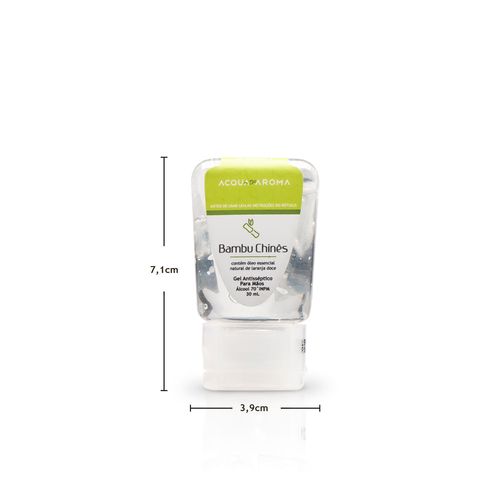 Álcool em Gel Dia a Dia 30ml Bambu Chinês