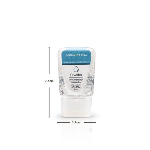 Álcool em Gel Dia a Dia 30ml Orvalho