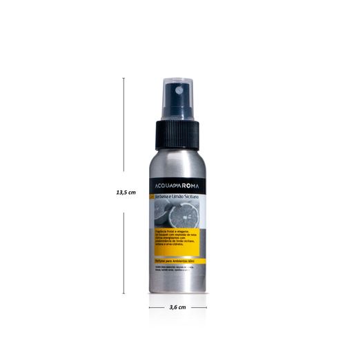 Perfume para Ambientes Dia a Dia 60ml Verbena e Limão Siciliano
