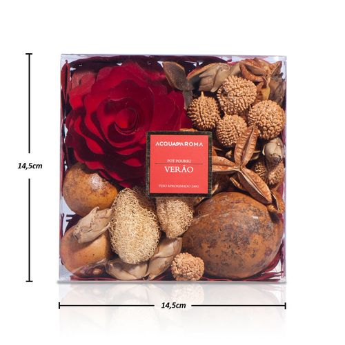Pot Pourri Dia a Dia 240g Vermelho