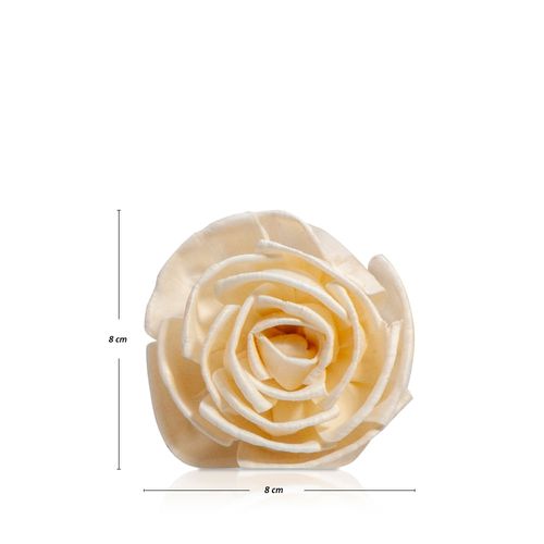 Flor Difusora Romance Refil Fibra Branco