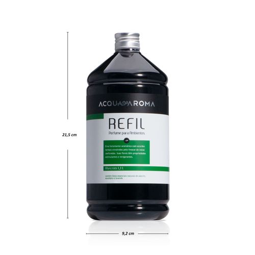 Perfume para Ambientes Dia a Dia Refil 1,1L Alecrim