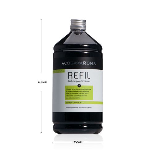 Perfume para Ambientes Dia a Dia Refil 1,1L Bambu Chinês