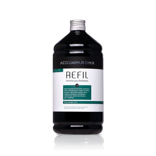 Perfume para Ambientes Dia a Dia Refil 1,1L Chá Verde