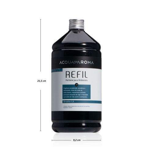 Perfume para Ambientes Dia a Dia Refil 1,1L Orvalho