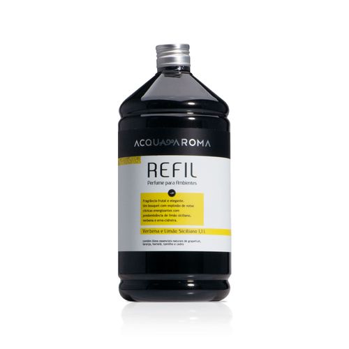 Perfume para Ambientes Dia a Dia Refil 1,1L Verbena e Limão Siciliano
