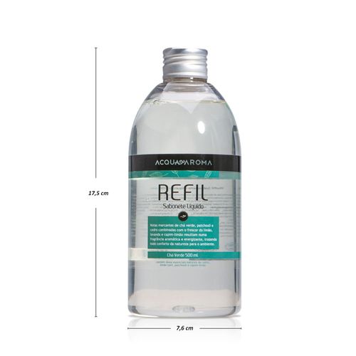 Sabonete Líquido Dia a Dia Refil 500ml Chá Verde