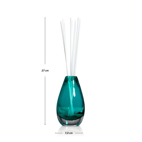 Vaso para Difusor de Aromas Design Artesanal Verde