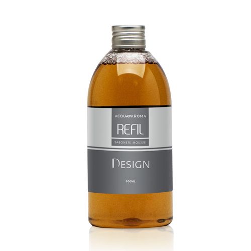 Sabonete Mousse Design Refil 500ml Baunilha
