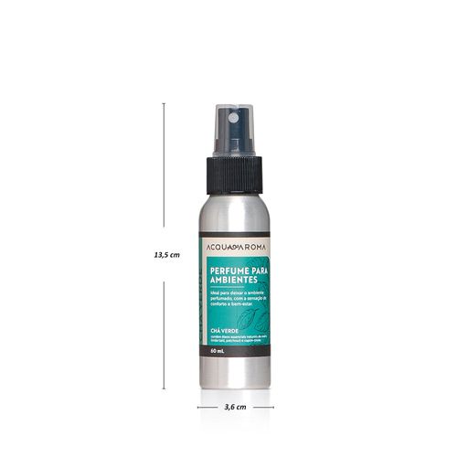Perfume para Ambientes Dia a Dia 60ml Chá Verde