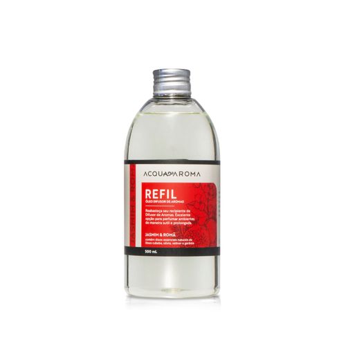 Difusor Varetas Dia a Dia Refil 500ml Jasmim e Romã