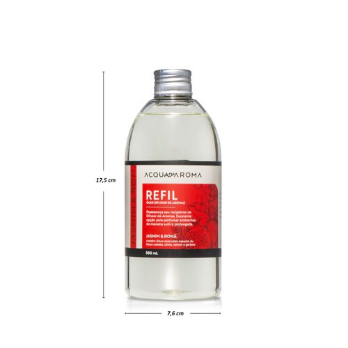 Difusor Varetas Dia a Dia Refil 500ml Jasmim e Romã