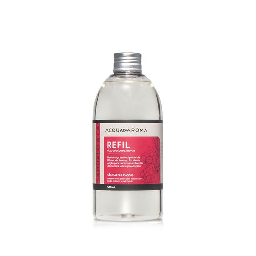 Difusor Varetas Dia a Dia Refil 500ml Sândalo e Cassis
