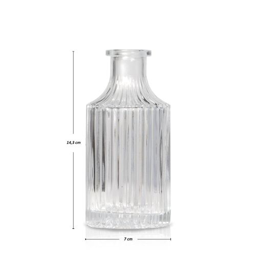 Vaso para Difusor de Aromas Acessório 200ml Transparente