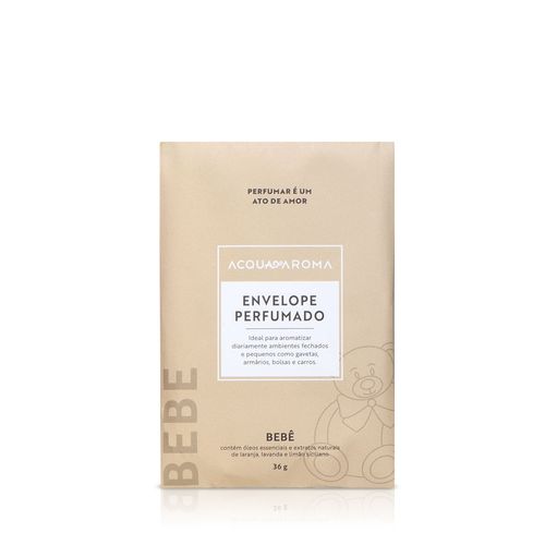 Envelope Perfumado Bebê Novo 36g Bebê