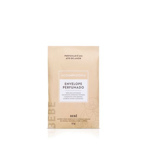 Envelope Perfumado Bebê Novo 12g Bebê