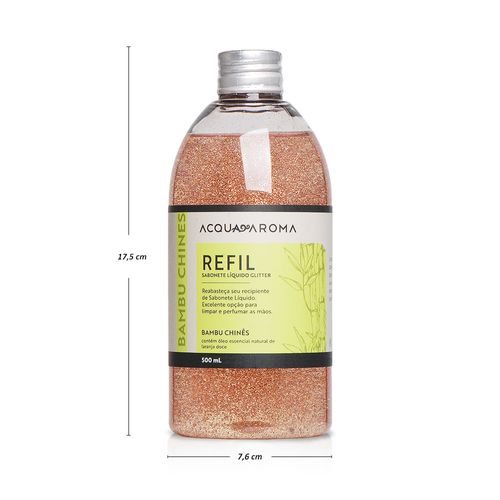 Sabonete Líquido Dia a Dia Refil 500ml Glitter Bambu Chinês