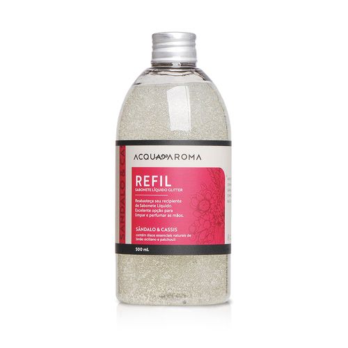 Sabonete Líquido Dia a Dia Refil 500ml Glitter Sândalo e Cassis