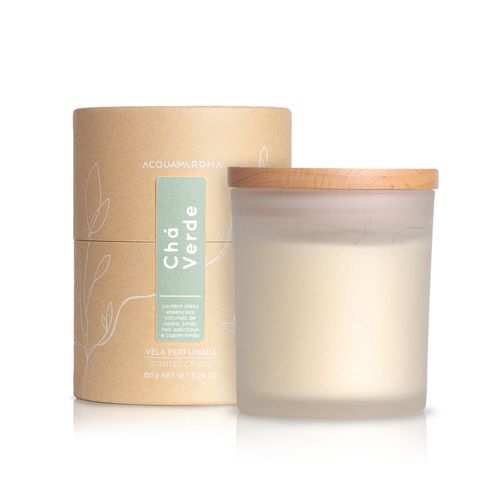 Vela Perfumada Naturals 150g Chá Verde