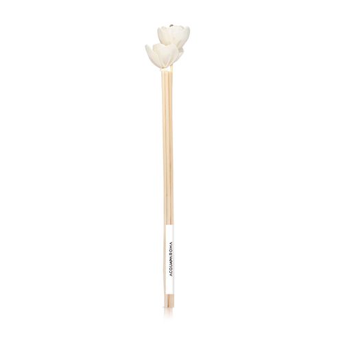 Varetas Difusoras Dia a Dia 25cm Rattan Tulipa Aberta c/ 8 Natural