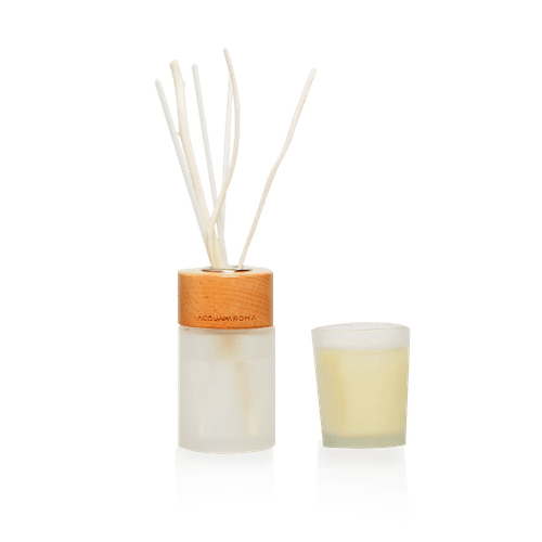 Kit Naturals Vela 50g + Dif. 70ml Vanilla Bourbon