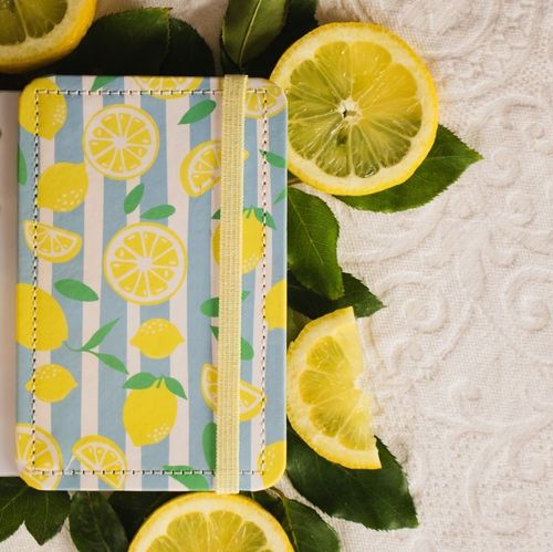 Caderno Perfumado Essência Mini Verbena e Limão Siciliano