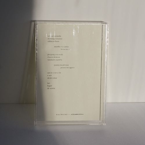 Moldura Eulíricas para Acqua Aroma Página Transparente