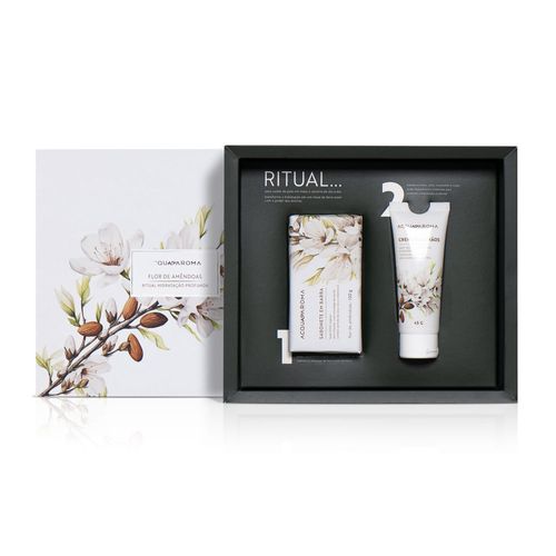 Kit Ritual Hidratação Profunda Flor de Amêndoa