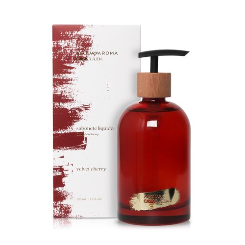Sabonete Líquido Acqua Casa Cláudia 350ml Velvet Cherry