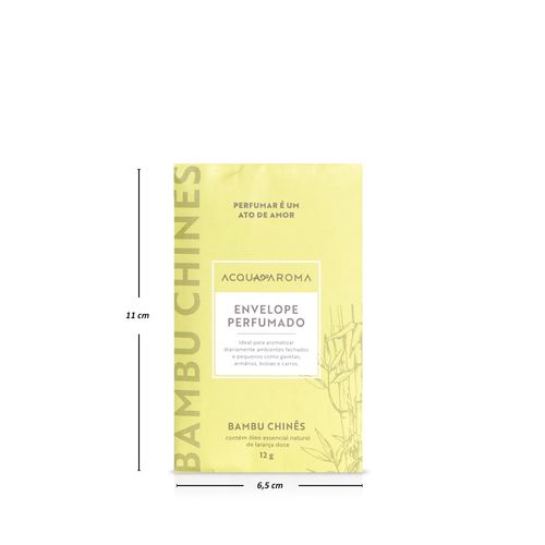 Envelope Perfumado Dia a Dia 12g Bambu Chinês